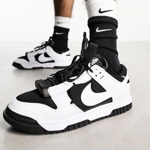 Nike Air Dunk Jumbo "Reverse Panda" sneakers Mens 8